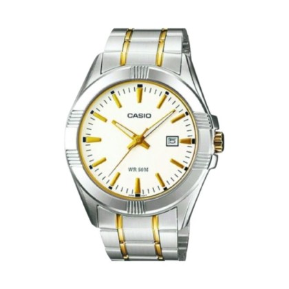 Casio General MTP-1308SG-7AVDF Two-Tone Stainless-Steel Strap Men Watch